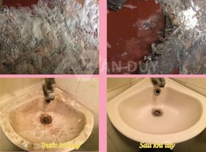 Combo tẩy AB tẩy nhanh mọi vết bẩn cứng đầu