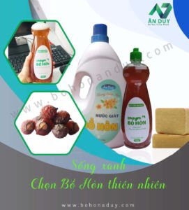 Chị em rỉ tai nhau sử dụng Bồ Hòn thiên nhiên