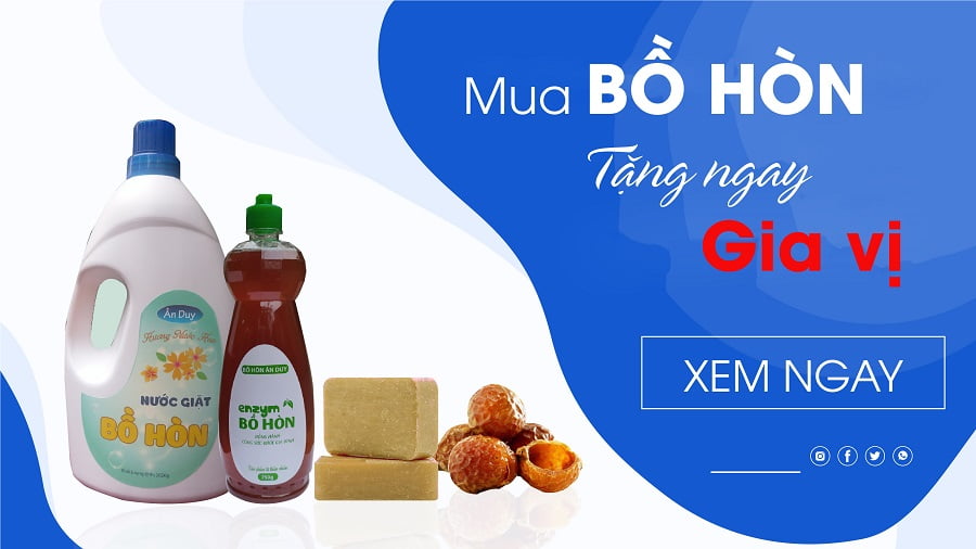 Ưu đãi với toàn bộ các đơn hàng Bồ Hòn Ân Duy