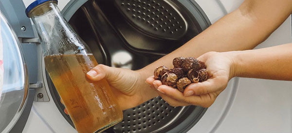 Hướng dẫn dùng Bồ Hòn để giặt quần áo bằng máy giặt