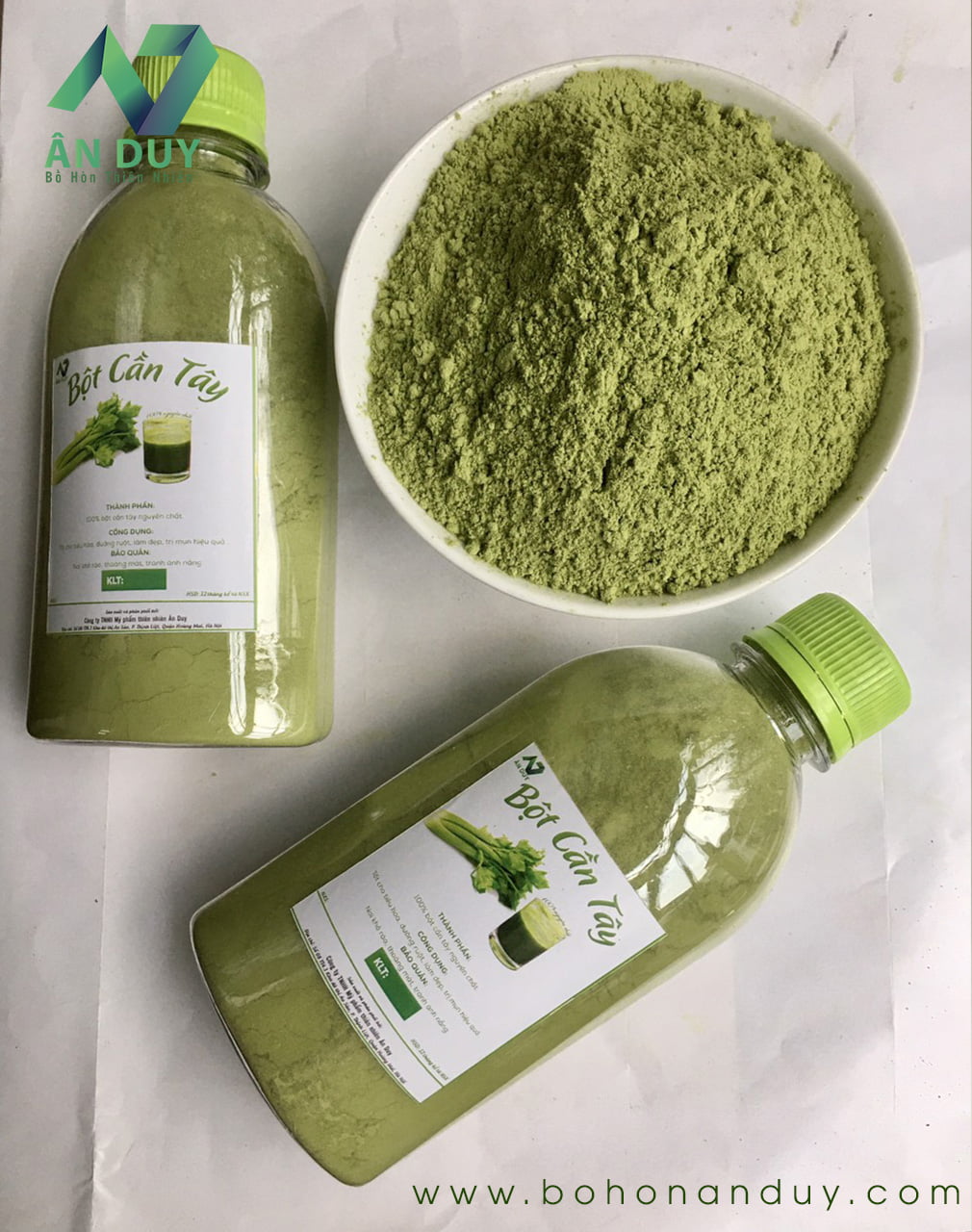 Bột cần tây