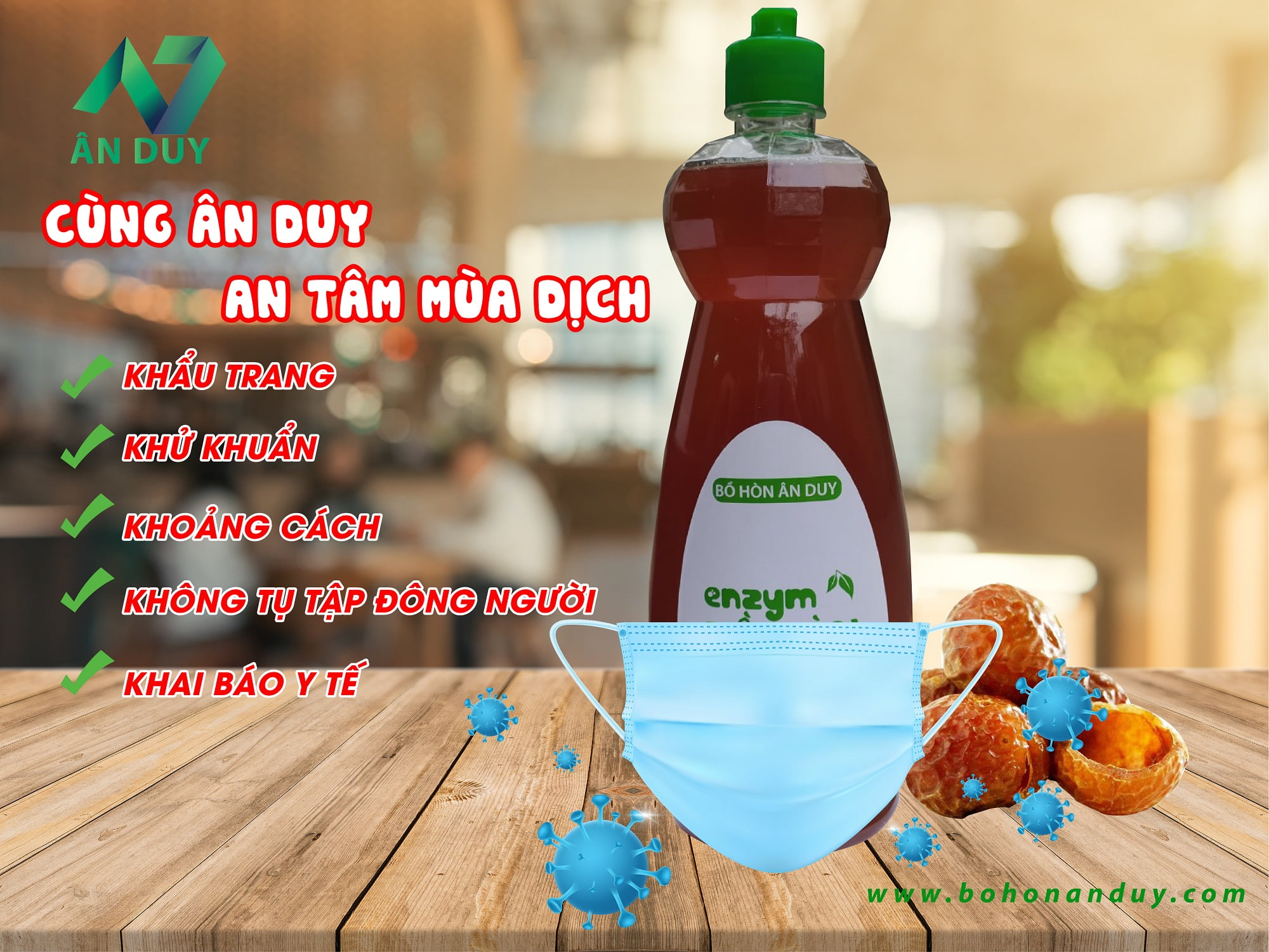 Cùng Bồ Hòn - An toàn trong mùa dịch