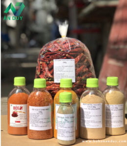 Ân Duy phân phối nhiều mặt hàng gia vị dạng bột, dạng sấy khô nguyên chất. gia-vi-an-duy-2